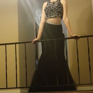 Nox Anabel Two Piece Prom Dress